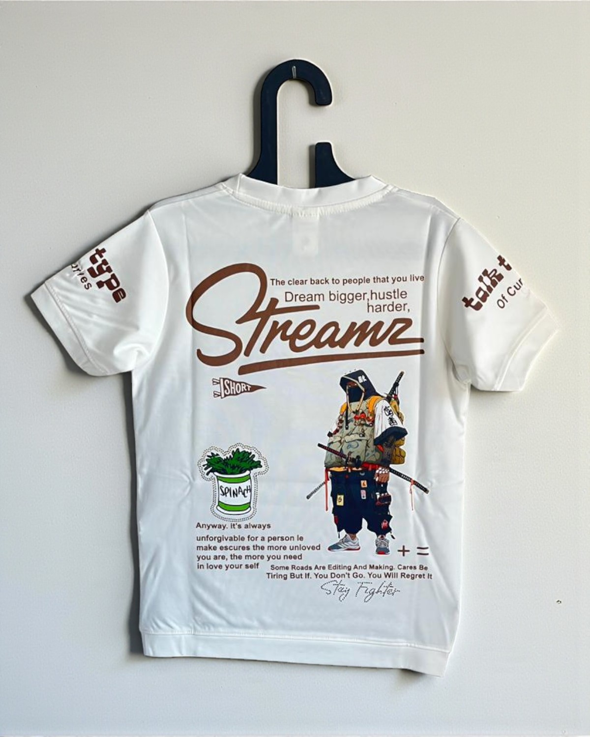 Street Mode Graphic White T Shirt - Image 2