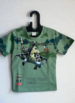 Push Your Limits Green Drop Shoulder TShirt