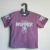 Goofy Drummer Graphic Purple T Shirt