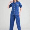 Frayed Detail Soft Denim Co ord Set