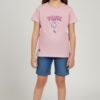 Dusty Rose Pink Panther Graphic T-shirt